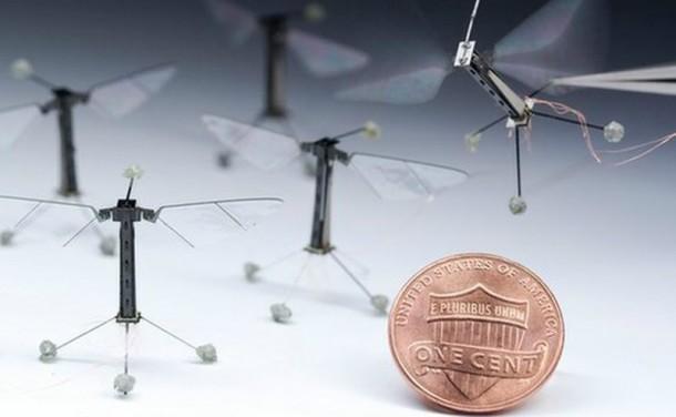 Smallest flying robot