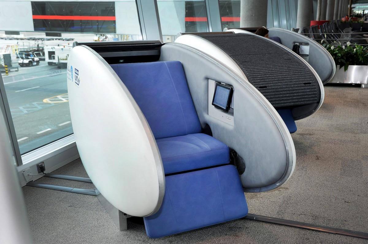 Minimalist Sleep Pod With Luxury Interior