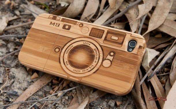 18. Wooden Camera iPhone Case
