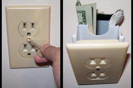 2. Secret Electric Socket Stash Gadgets That Will Keep You Safe And Secure