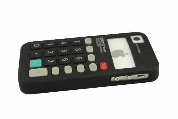 5. Old-School Calculator iPhone Case