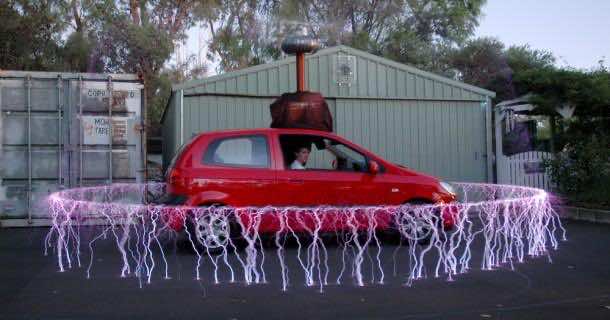 8. Tesla Car Burglar Alarm