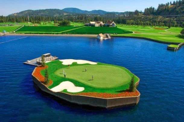 Are you that Good - Floating Golf Course