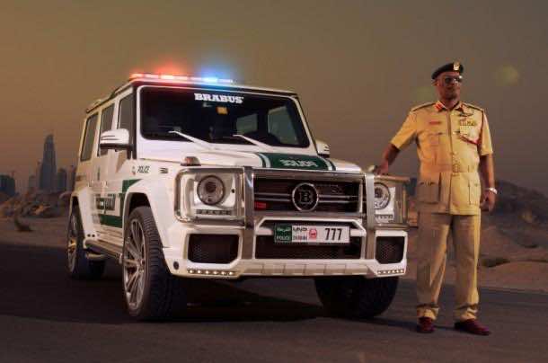 Dubai Police does it with Style - Mercedes-Benz G63 AMG