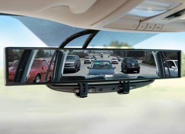 No-Blind-Spot Rearview Mirror
