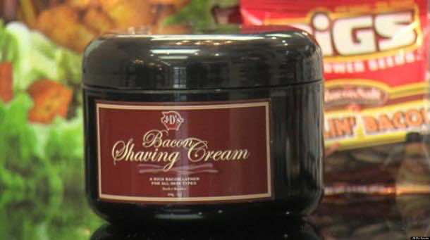9. Bacon Shaving Cream