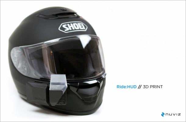 Ride HUD helmet system 4