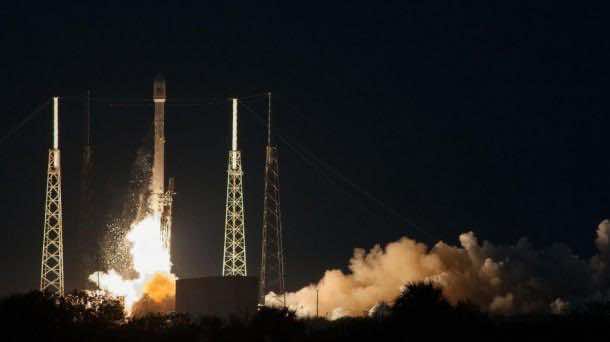 SpaceX Launches First Commercial Satellite 4