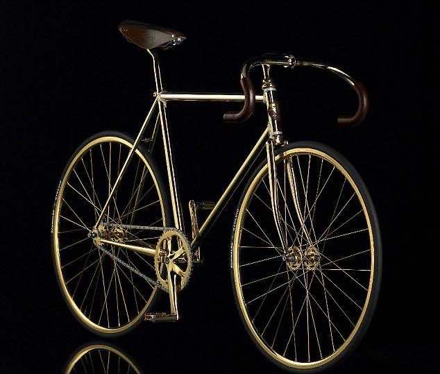 Gold Plated bike