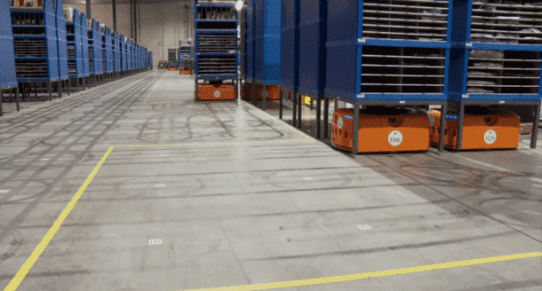 Kiva Systems - Amazon Warehouse 3