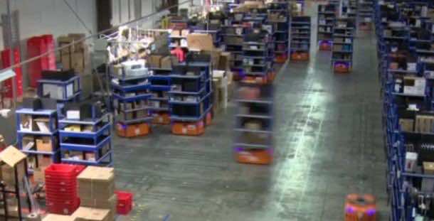 Kiva Systems - Amazon Warehouse
