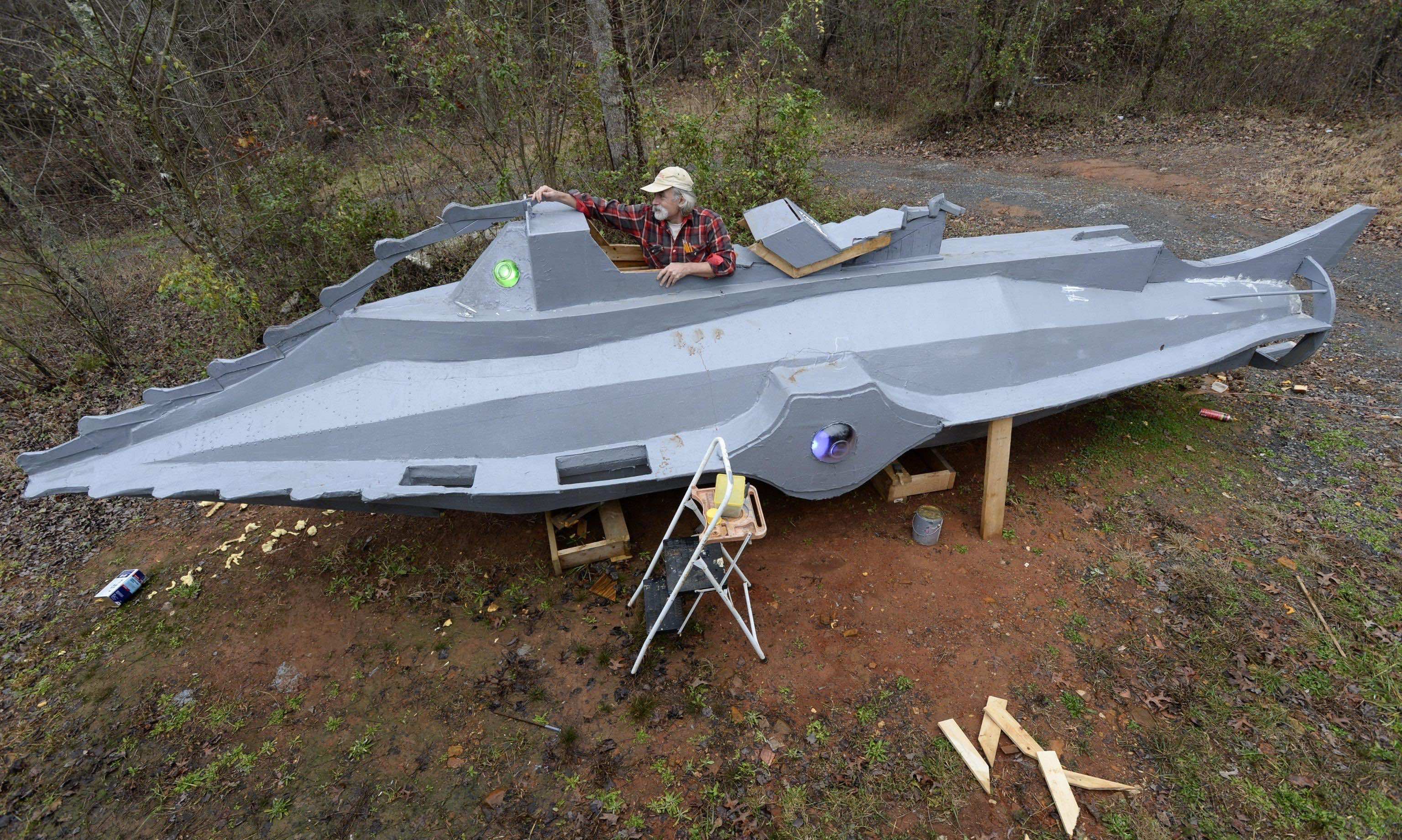 Enthusiast Builds A 36 Feet Long Replica Of The Nautilus Sub