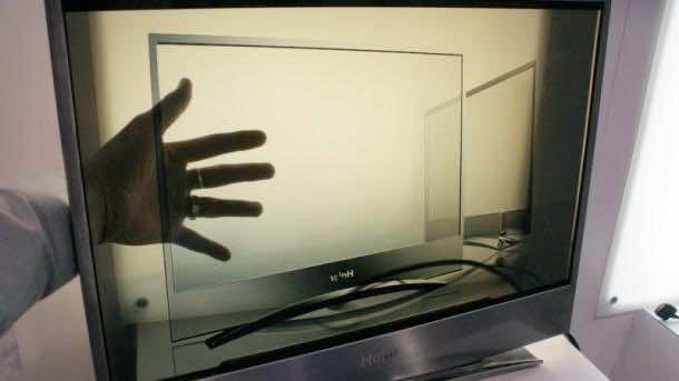 Transparent LCD Television