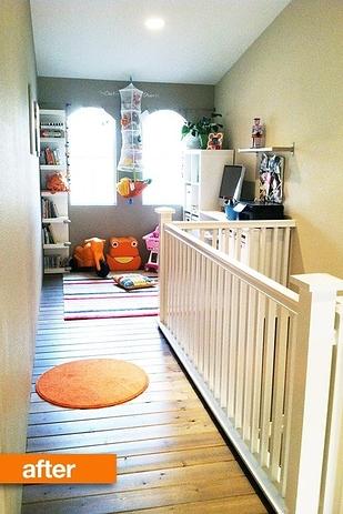 19. Build a playroom above a stairway 2!