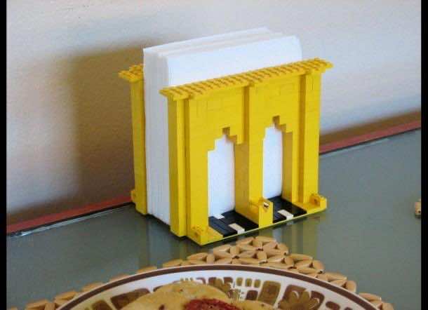 4. Lego Napkin Holder
