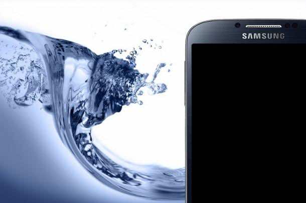 9. Samsung in Water