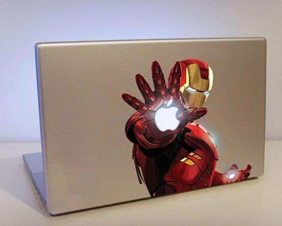 Super Cool Gadgets Iron Man Decal For Macbook