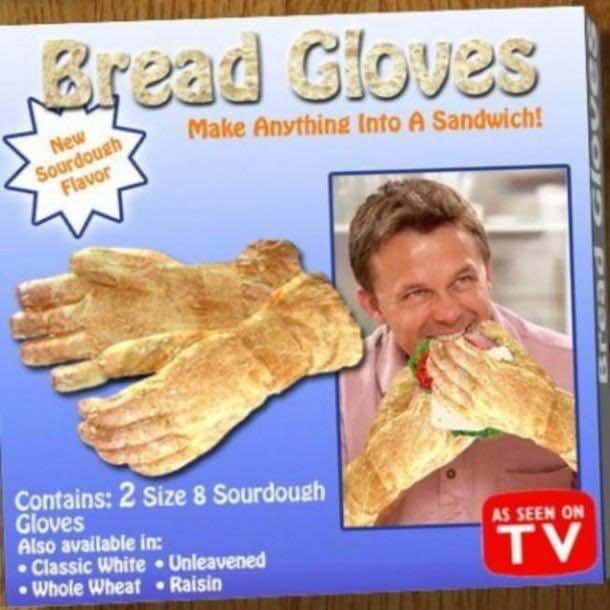 21. Bread Gloves