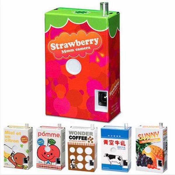 4. Juice boxes that are cameras