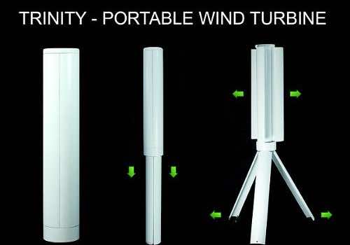 Skajaquoda Trinity Portable Wind Turbine