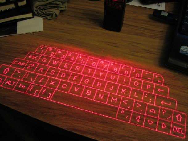 1. Laser Keyboards