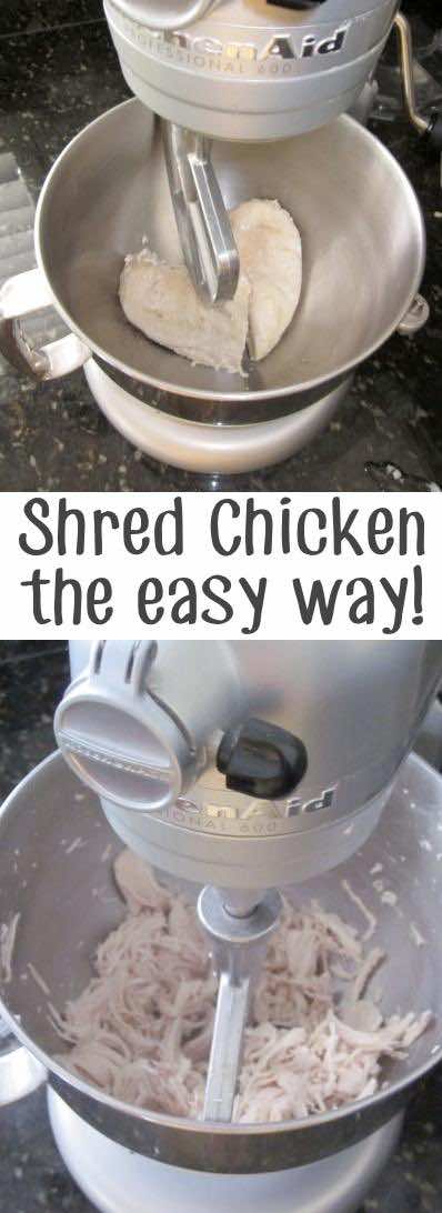 10. Shred Chicken