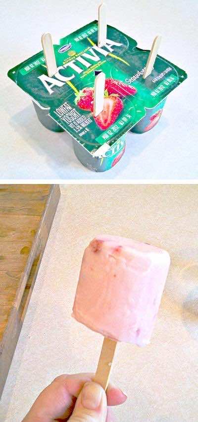 17. DIY Yogurt Pops