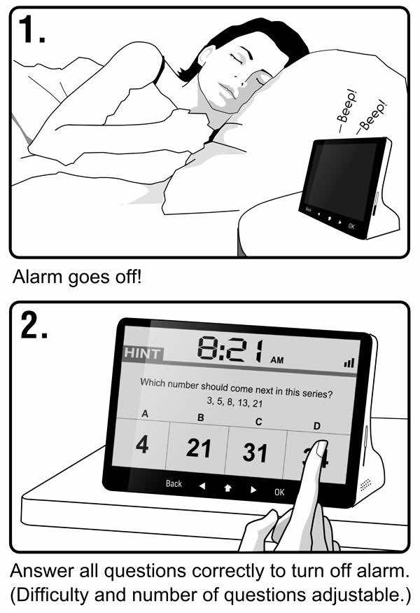 2. The IQ Alarm Clock