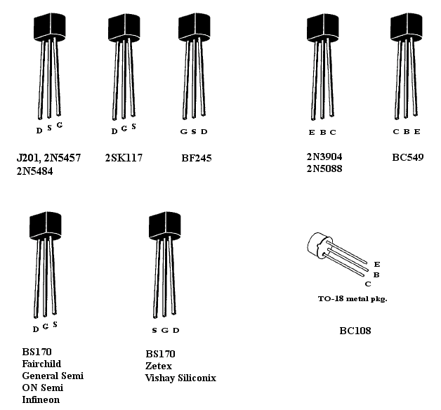 10pcs J201 FAIRCHILD Transistor TO-92 NEW