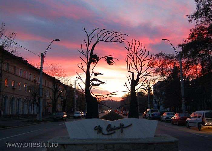 Mihai Eminescu-Sculpture