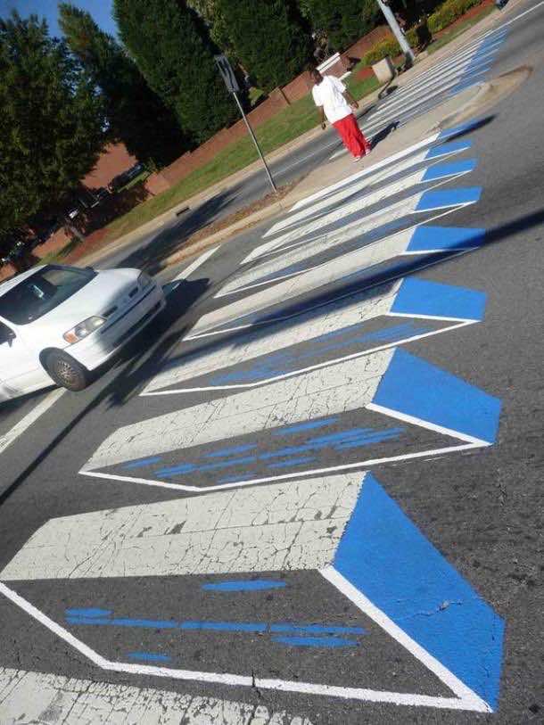 13. Domino crosswalk Winston-Salem, North Carolina, U.S.