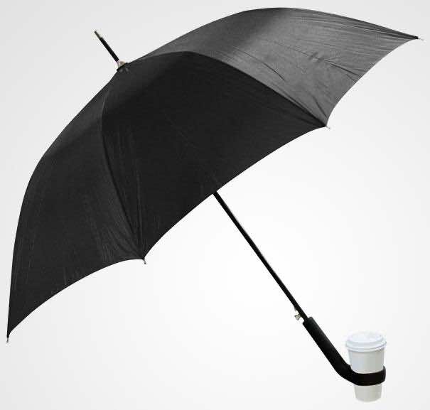 19. Umbrella with a Cupholder