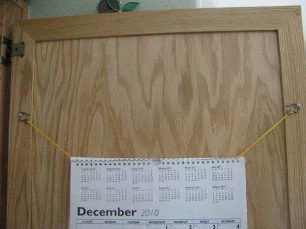 7. Calendar Hanger