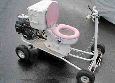 8. Toilet Scooter