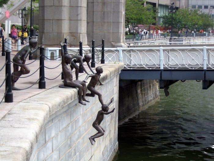 People of river-Sculpture