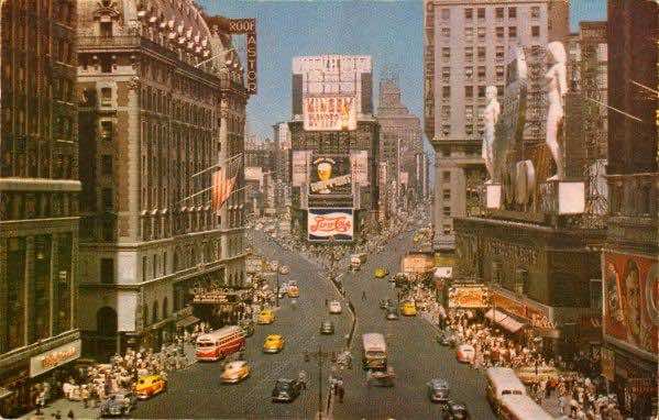 9 Times Square, 1950's