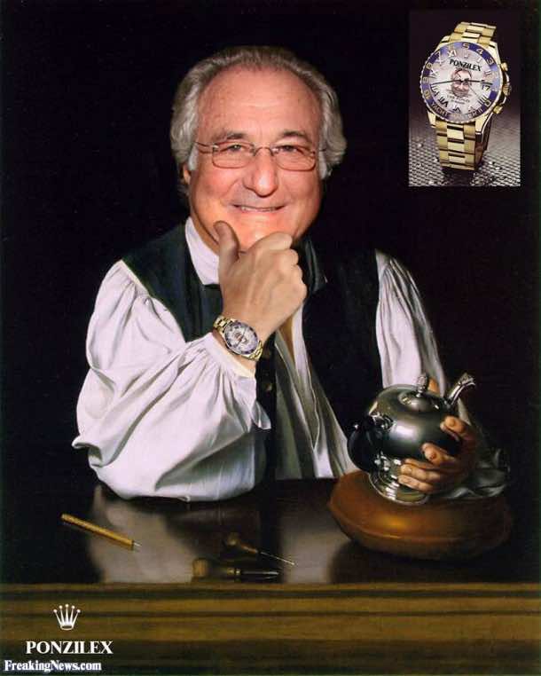 9. Rolex is a Victim of Bernie Madoff