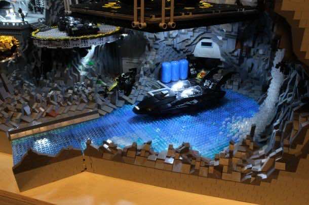 Batcave made from LEGO10