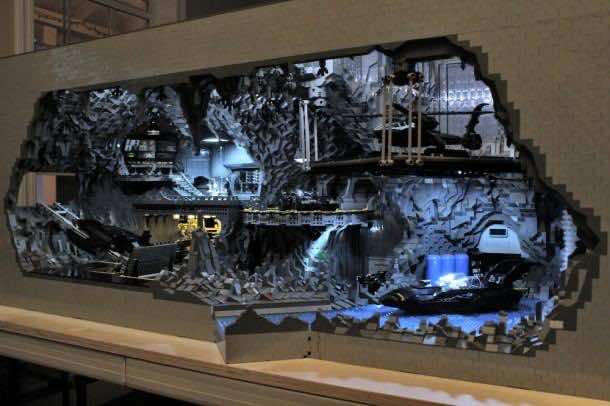Batcave made from LEGO11