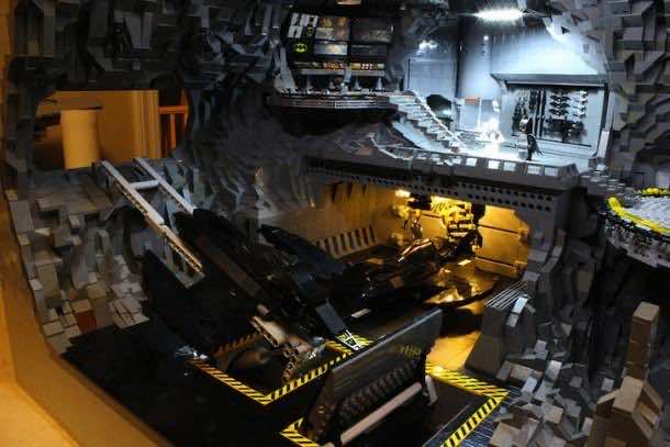 Batcave made from LEGO3