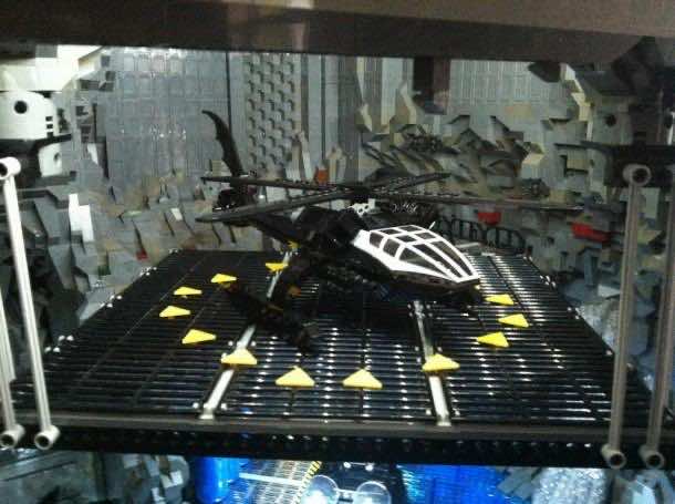 Batcave made from LEGO5