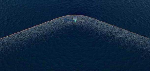 Ocean Cleanup system