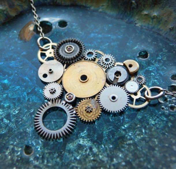 Recycled Watch Pendants (17)