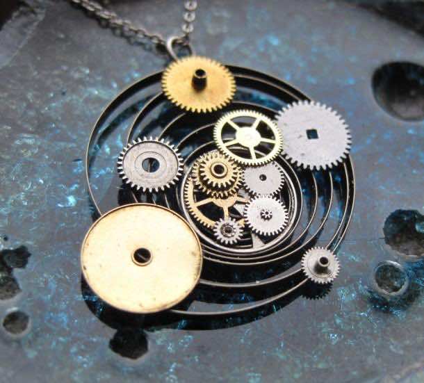 Recycled Watch Pendants (26)