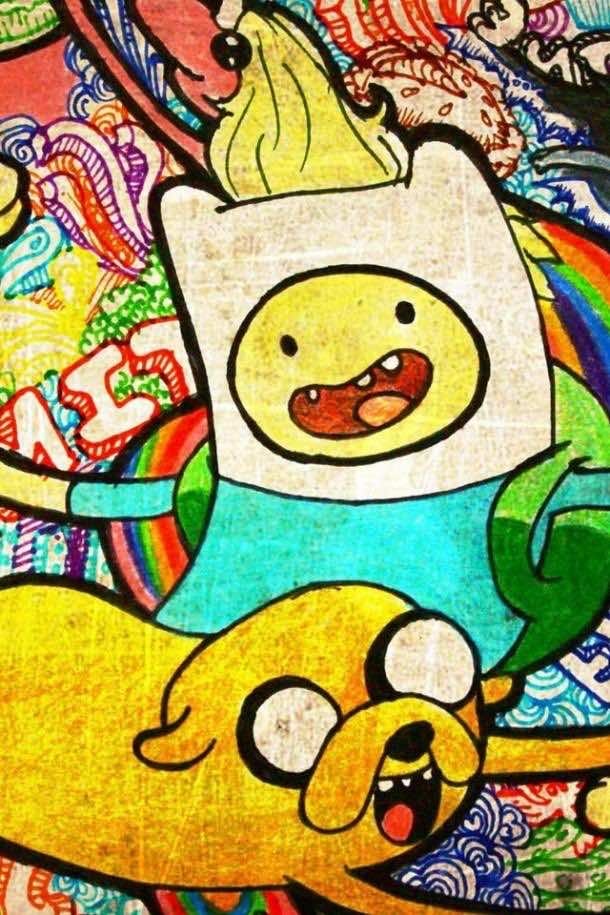 Adventure Time Wallpaper by TelephoneWallpaper.com