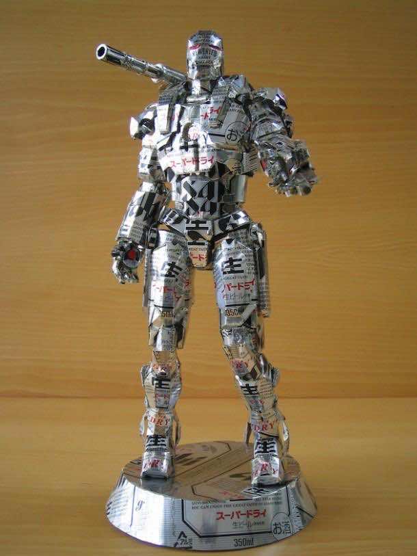 10.) War Machine from Iron Man.