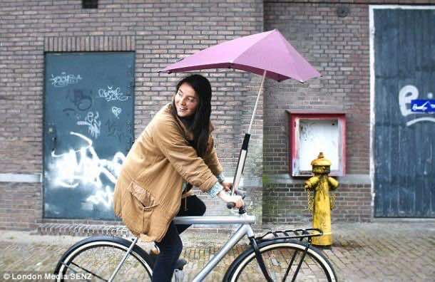 Brolly Umbrella cyclist Senz