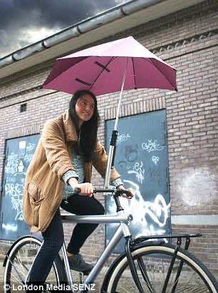 Brolly Umbrella cyclist Senz3