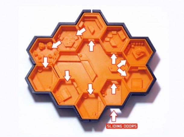 Hexagonal Houses for Residence in Mars3