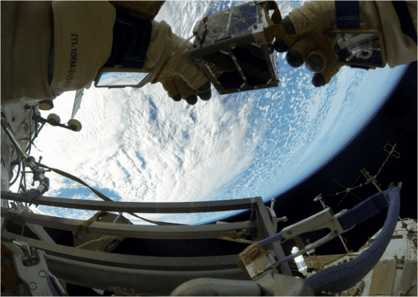 Images From Space – Deploying nano-Satellite9
